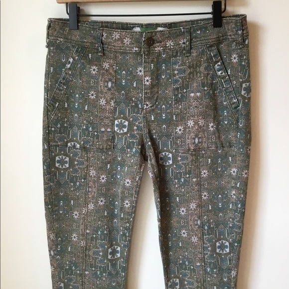 Anthropologie Floral Tapestry Print Jeans - Picture 7 of 7
